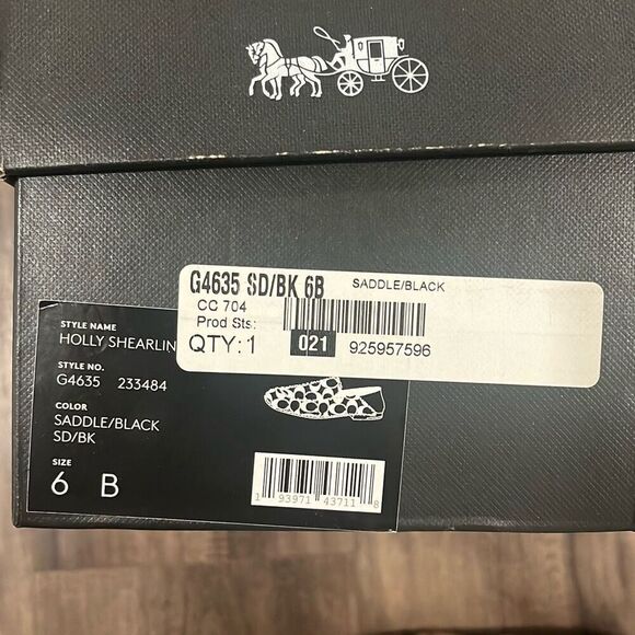 Coach saddle black shoes - Picture 5 of 5